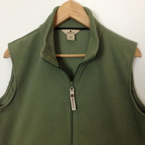 Woolrich Jackets & Blazers - Woolrich Women Medium Full Zip Green Vest Jacket